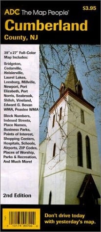 Cumberland County, Nj Map