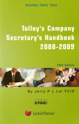 Tolley's Company Secretary's Handbook 18th Edition