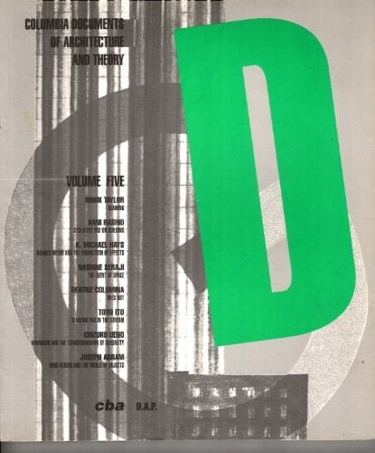 Columbia Documents of Architecture and Theory
