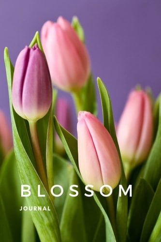 Blossom Flower Journal: 6 x 9" Notebook to Write In with 120 Lightly Lined College Ruled Pages and a Floral Cover