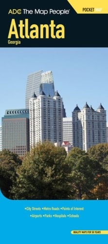 ADC Atlanta Georgia Pocket Map