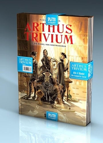 Arthus Trivium Ferienpaket: Band 1 - 4 Alle Bände der mystisch-okkulten Fantasy-Serie in Hochglanz-Optik in einem Paket!