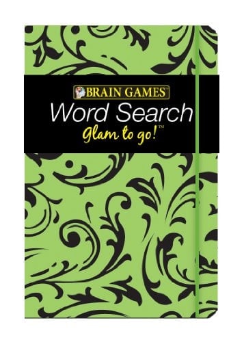 Brain Games Glam to Go! Word Search (green Cover)