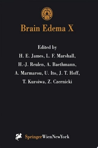 Brain Edema X Proceedings of the Tenth International Symposium San Diego, California, October 20–23, 1996