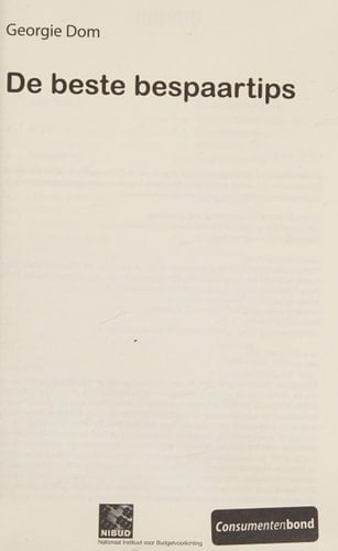 De beste bespaartips