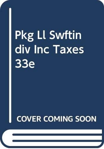 South-Western Federal Taxation 2010 Individual Income Taxes (with TaxCut Tax Preparation Software CD-ROM and and RIA Printed Access Card for 2010 Tax Titles)