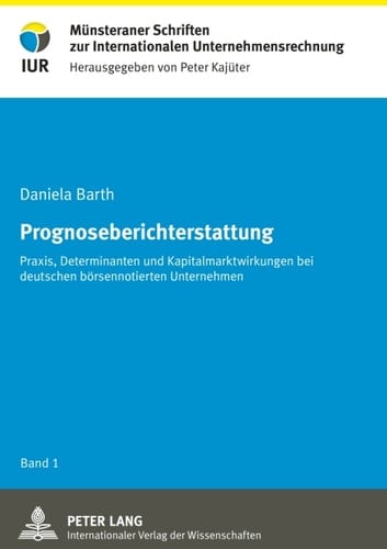 Prognoseberichterstattung
