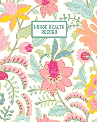 Horse Health Record: Care & Information & Notes Book, Riding & Training Activities Log Daily Feeding Journal Competition Records