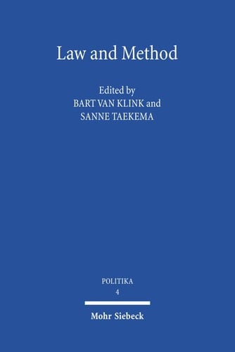 Law and Method Interdisciplinary Research Into Law