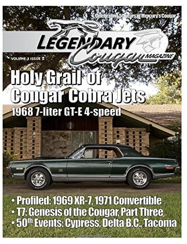 Legendary Cougar Magazine Volume 3, Issue 3