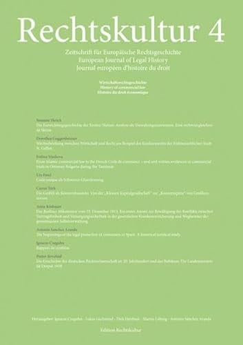 Rechtskultur Wirtschaftsrechtsgeschichte