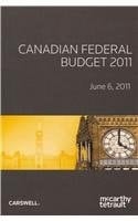 Canadian Federal Budget 2011 March 22, 2011
