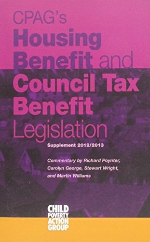 CPAG's Supplement Housing Benefit and Council Tax Legislation 12/13