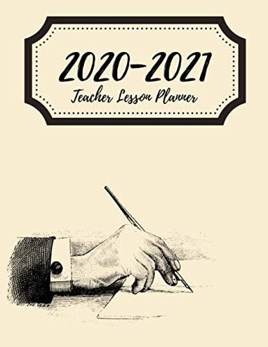 Teacher Lesson Planner 2020-2021 A4: Diary | August to July with UK / US holidays | A5 Academic / Week to View Diary 2020-2021 UK