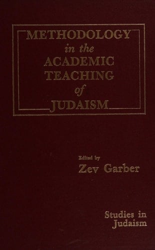 Methodology in the Academic Teaching of Judaism (Studies in Judaism)