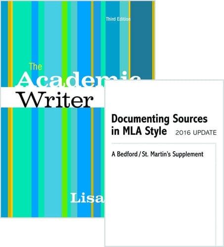 Academic Writer + Documenting Sources in Mla Style 2016 Update