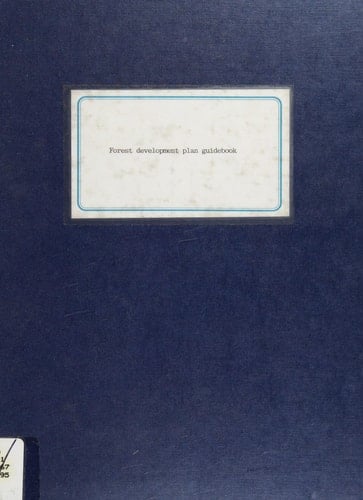 Forest Development Plan Guidebook