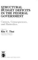 Structural Budget Deficits in the Federal Government