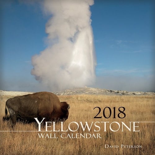 2018 Yellowstone Wall Calendar