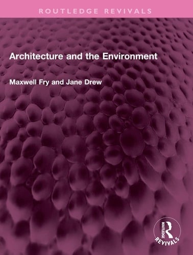 Architecture and the Environment