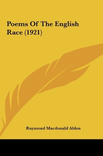 Poems Of The English Race (1921)