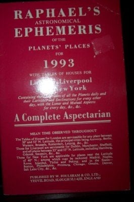 Raphael's Astrological Almanac 1994
