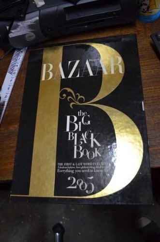 Harper's Bazaar The Big Black Book 2005