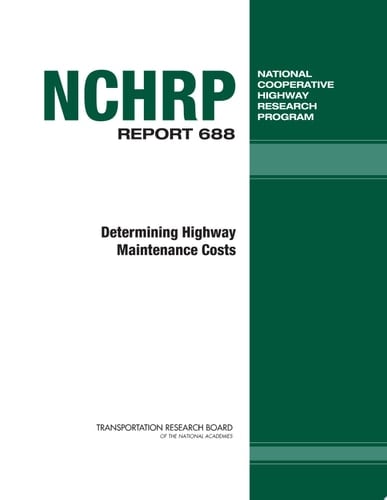 Determining Highway Maintenance Costs