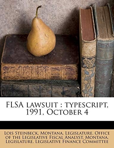 FLSA lawsuit: typescript, 1991, October 4
