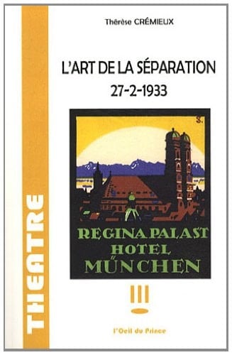 L'art de la séparation 27-2-1933