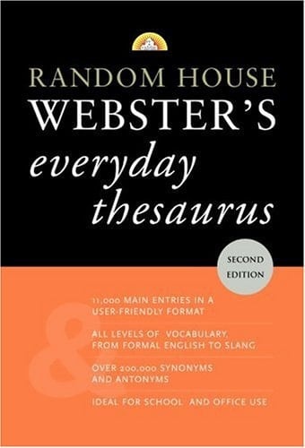 Random House Webster's Everyday Thesaurus