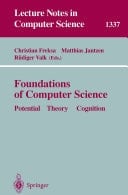 Foundations of Computer Science Potential-Theory-Cognition