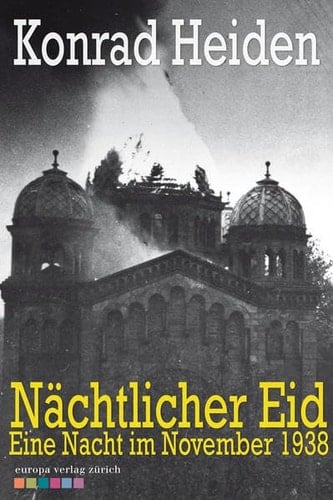 Nächtlicher Eid eine Nacht im November 1938