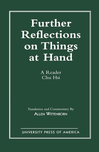 Further Reflections on Things at Hand A Reader