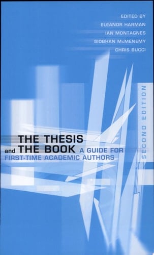 The Thesis and the Book