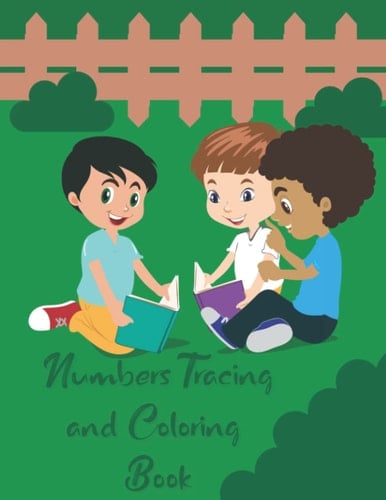 Number Tracing & Coloring Book: Number Tracing & Coloring by symbols for Preschoolers