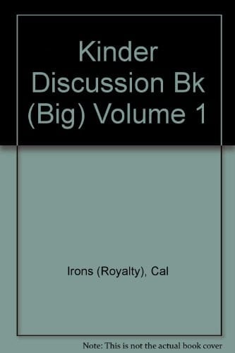 Kinder Discussion Bk (Big) Volume 1