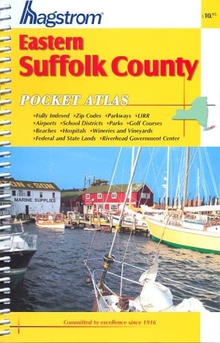 Suffolk County, NY (Eastern) Pocket Atlas