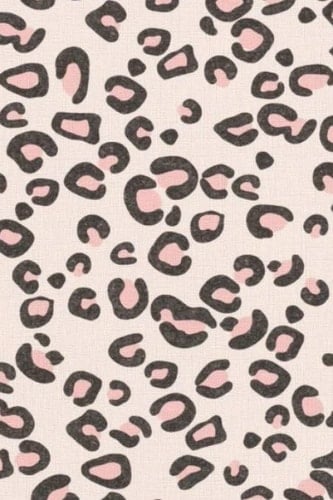 Pink brown Classic leopard print Journal