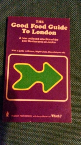 The Good Food Guide to London 1968