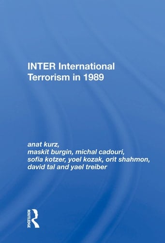 Inter International Terrorism In 1989