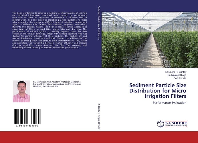 Sediment Particle Size Distribution for Micro Irrigation Filters: Performance Evaluation