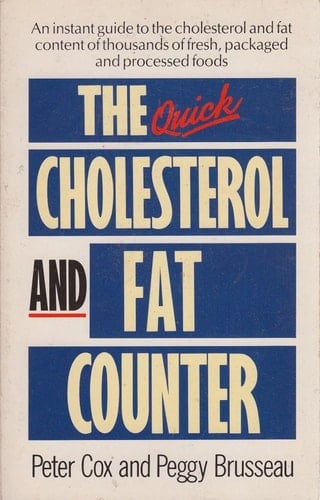 Quick Cholesterol and Fat Counter