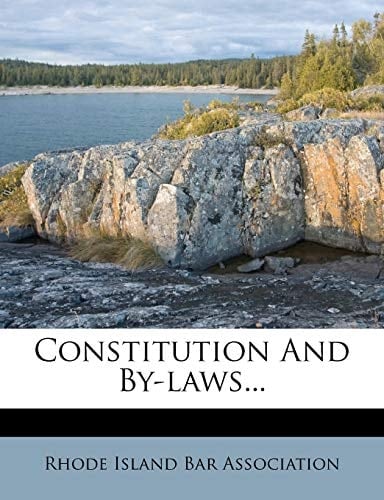 Constitution And By-laws...