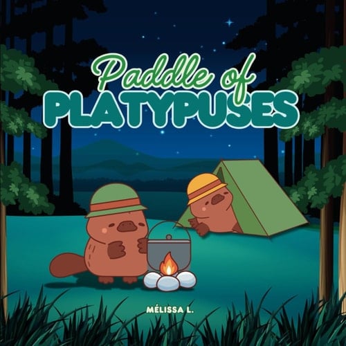 Paddle Of Platypuses: A Glorious Platypus Puddle Colouring Book -Lefties Edition! (Lefties Colouring Books)