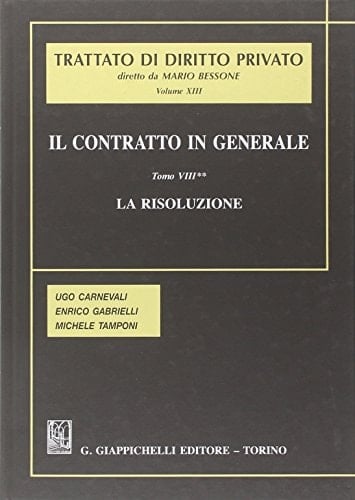 Il contratto in generale
