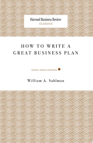 How to Write a Great Business Plan
