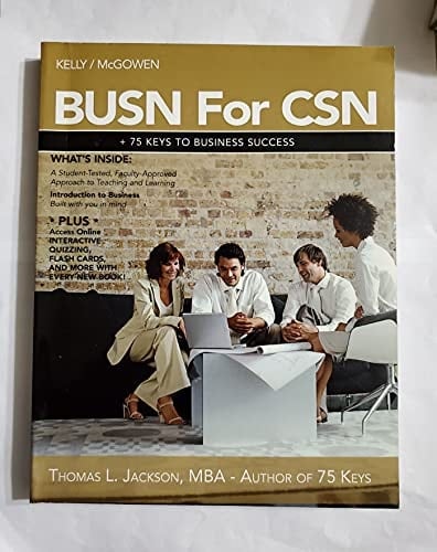 Busn for Csn : + 75 Keys to Business Success