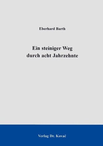 Ein steiniger Weg durch acht Jahrzehnte