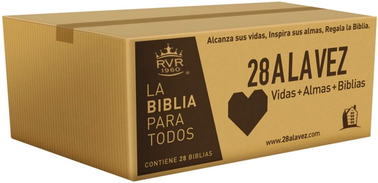 RVR60-Santa Biblia - Edición Económica / Paquete De 28